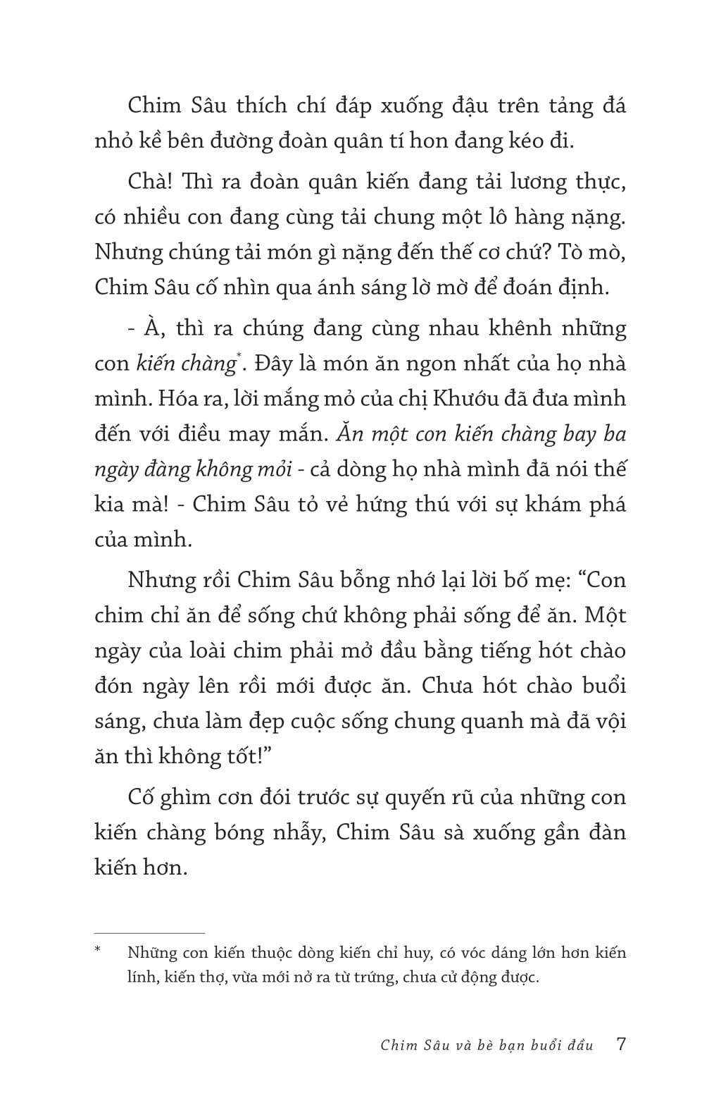 Sách - Văn Học Thiếu Nhi - Chim Sâu Và Bè Bạn Ở Rừng