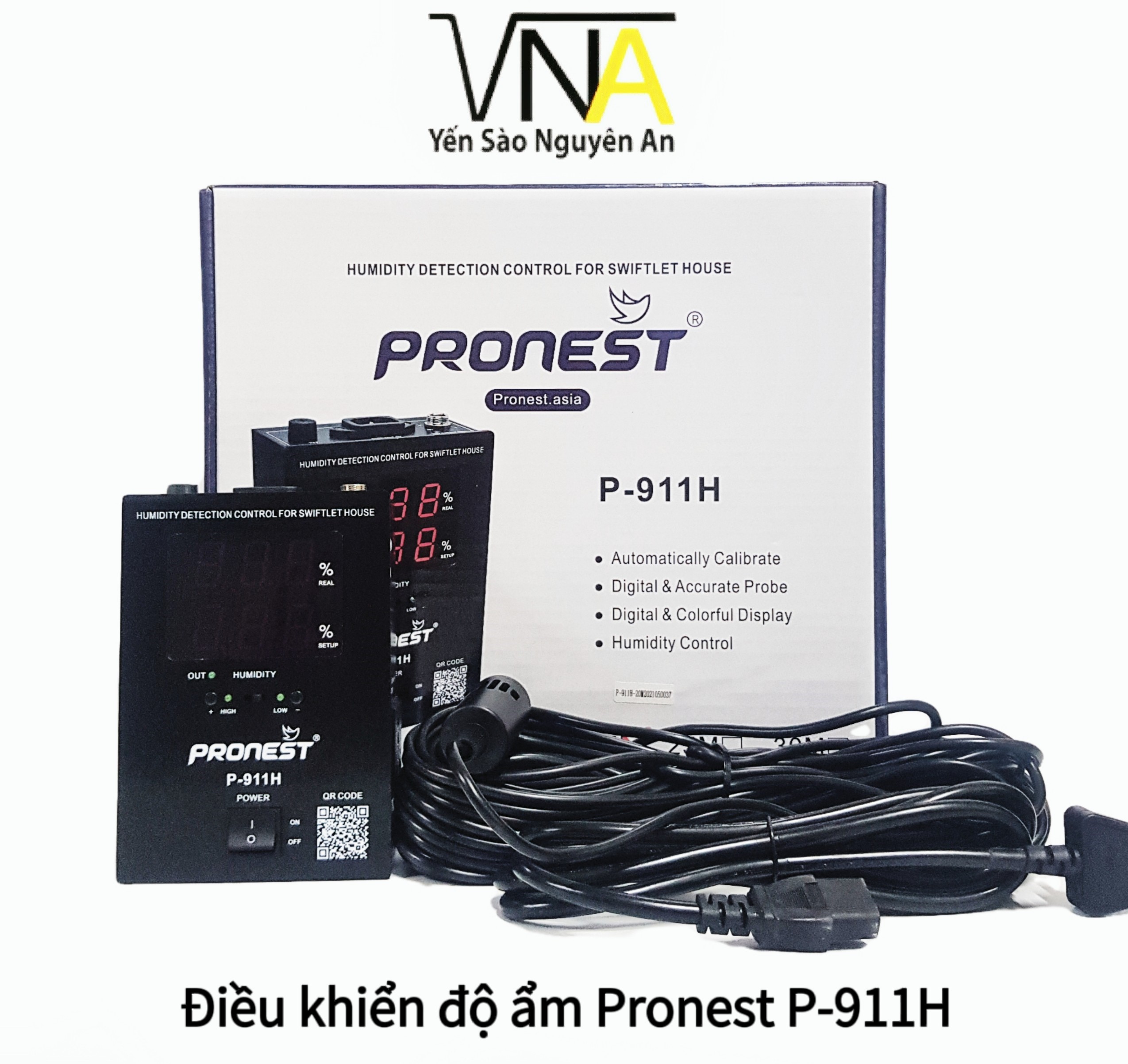 Máy điều khiển ẩm độ PRONEST P-911H 20m