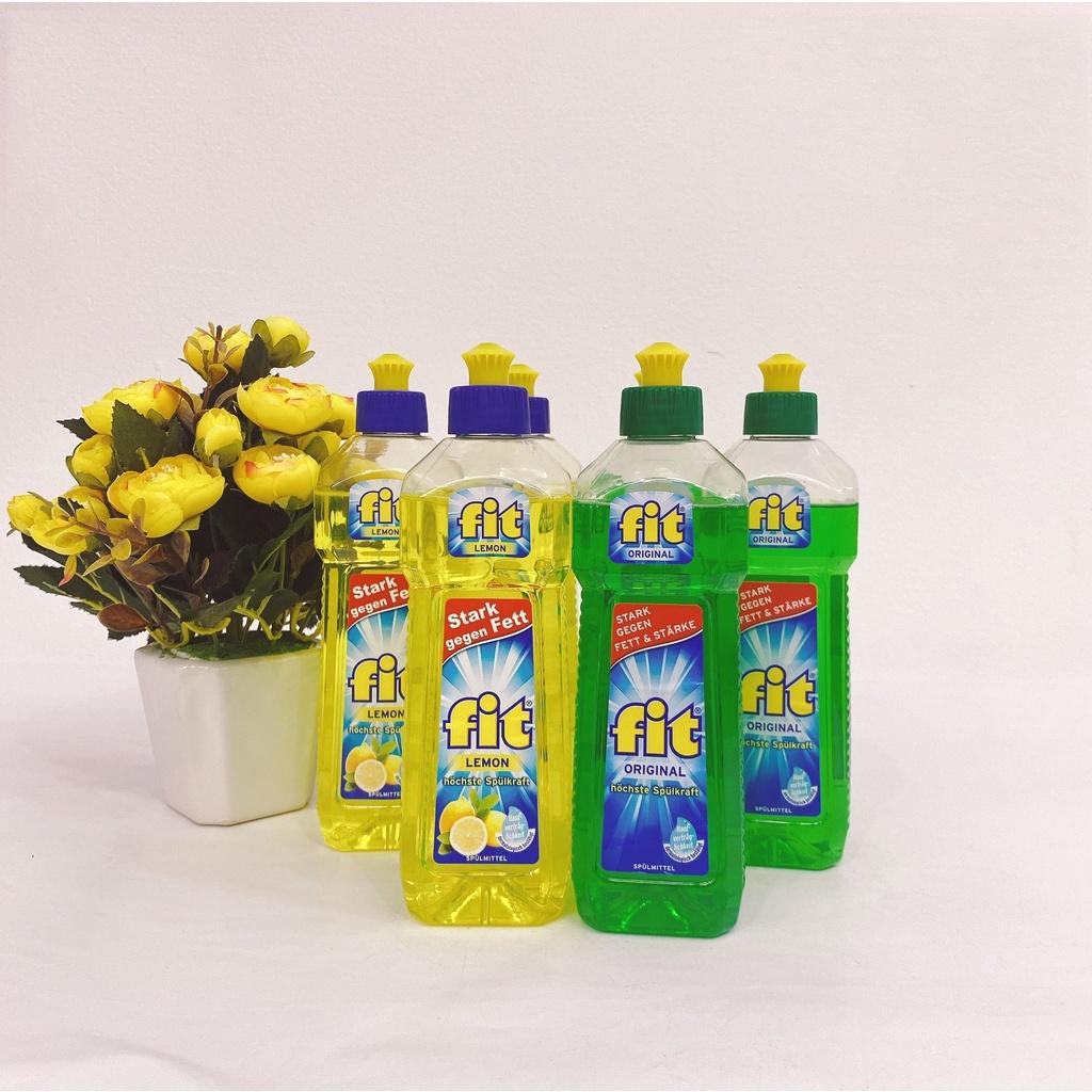 Nước rửa chén bát FIT ORIGINA dung tích 500ml, Nước rửa bát đánh bay mọi vết bẩn