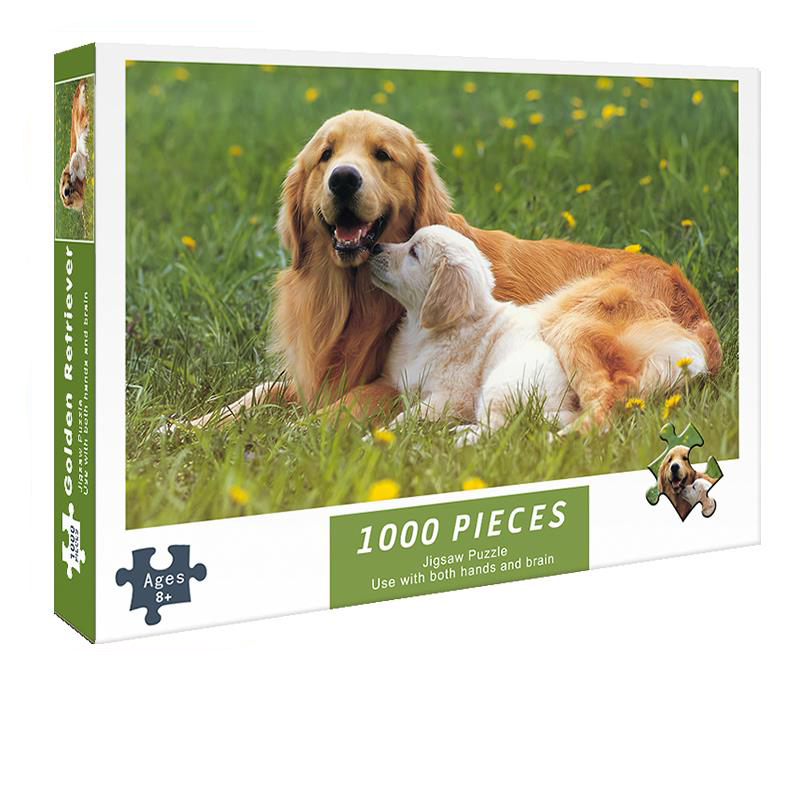 Bộ Tranh Ghép Xếp Hình 1000 Pcs Jigsaw Puzzle Tranh Ghép Chó Cưng Bản Đẹp Cao Cấp