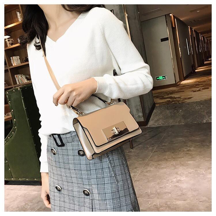 T14 TÚI ĐEO CHÉO XÁCH TAY ULZZANG THỜI TRANG NỮ DÂY ĐEO CHÉO DA PHỤ KIỆN THỜI TRANG