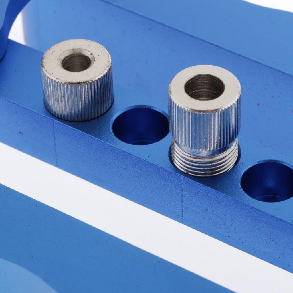 Drill Guide Dowel Straight Hole Woodworking Positioner 10pcs