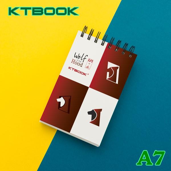Số tay lò xo bìa cứng KTBOOK 200 trang size A7