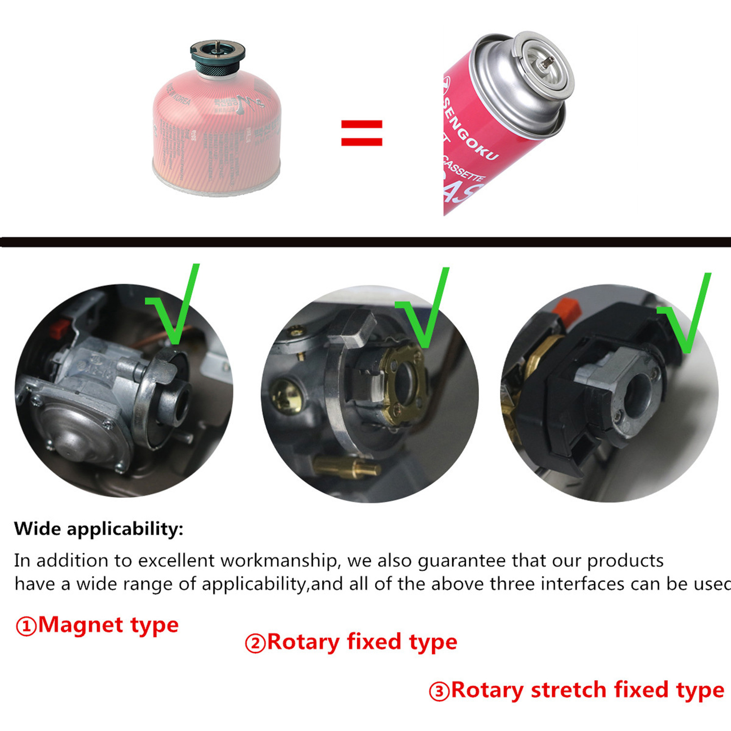 Bộ Vòi Chuyển Đổi Bình Gas Cắm Trại Dã Ngoại Ngoài Trời