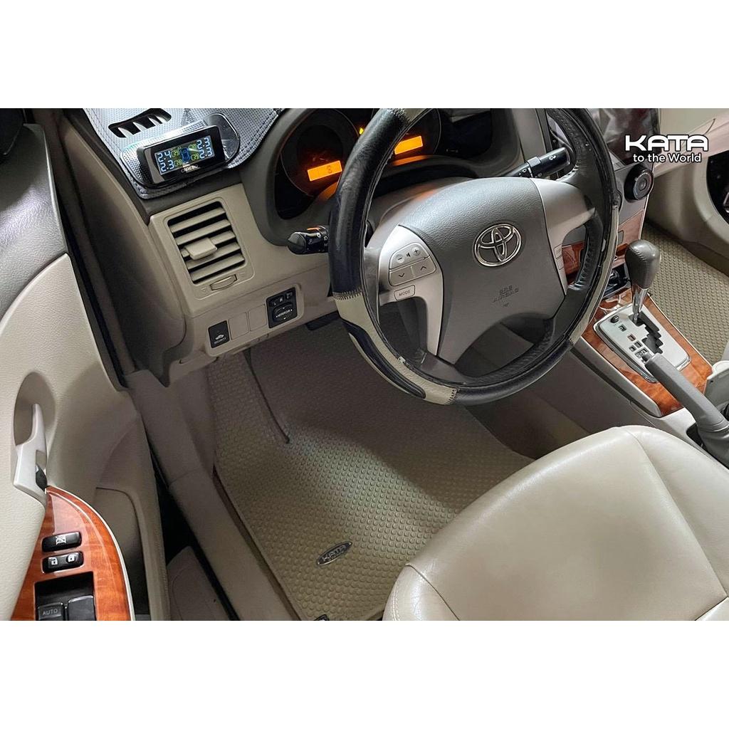 Thảm lót sàn ô tô KATA cho xe Toyota Altis - Khít với sàn xe, Chống trơn, Không mùi, Không ẩm mốc