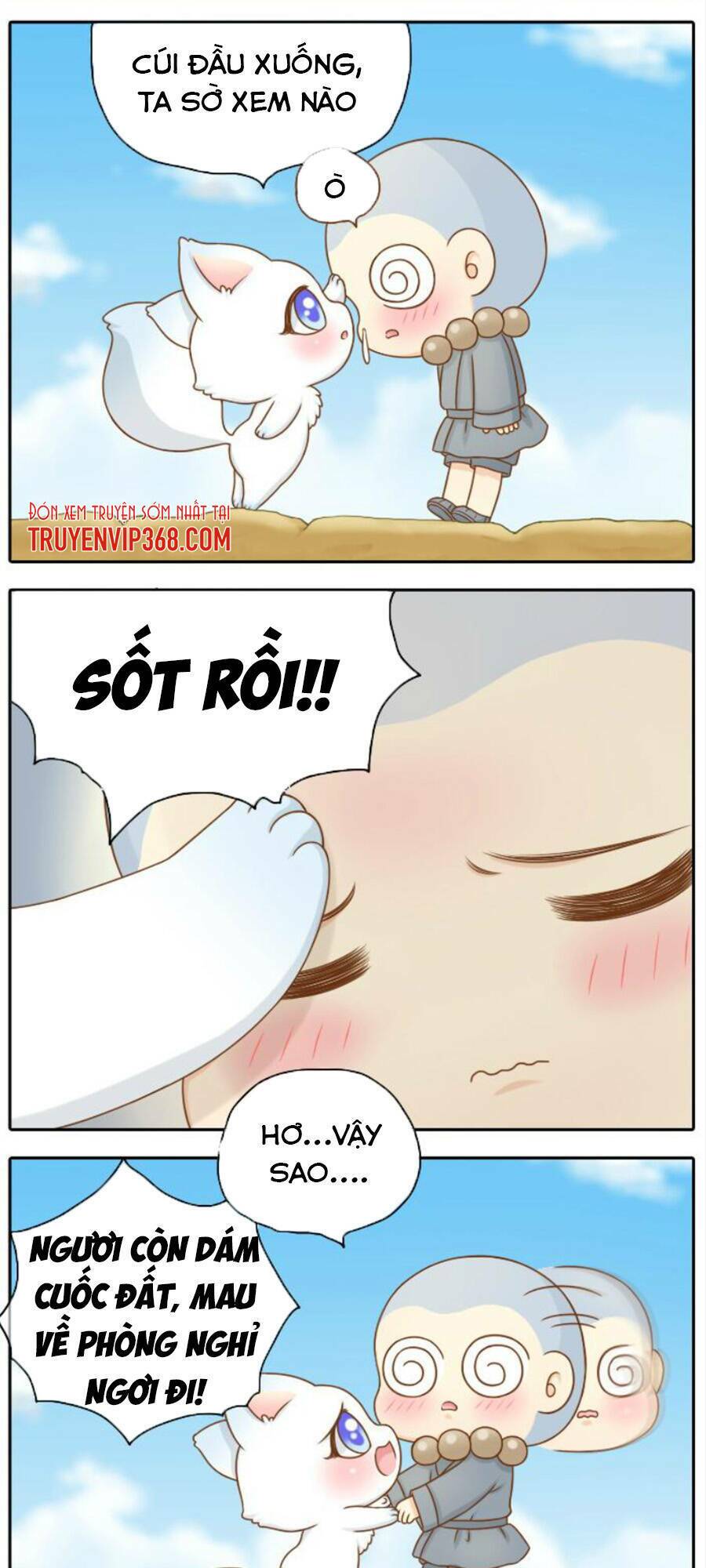 tiểu hoà thượng - chào mừng đến trấn yêu quái chapter 21 3