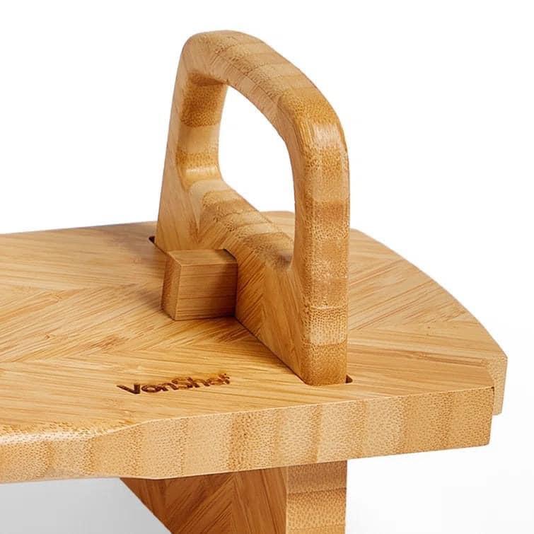 Khay Gỗ Phục Vụ Vonshef, Có Tay Cầm, Thiết Kế Độc Đáo, Nhập Đức