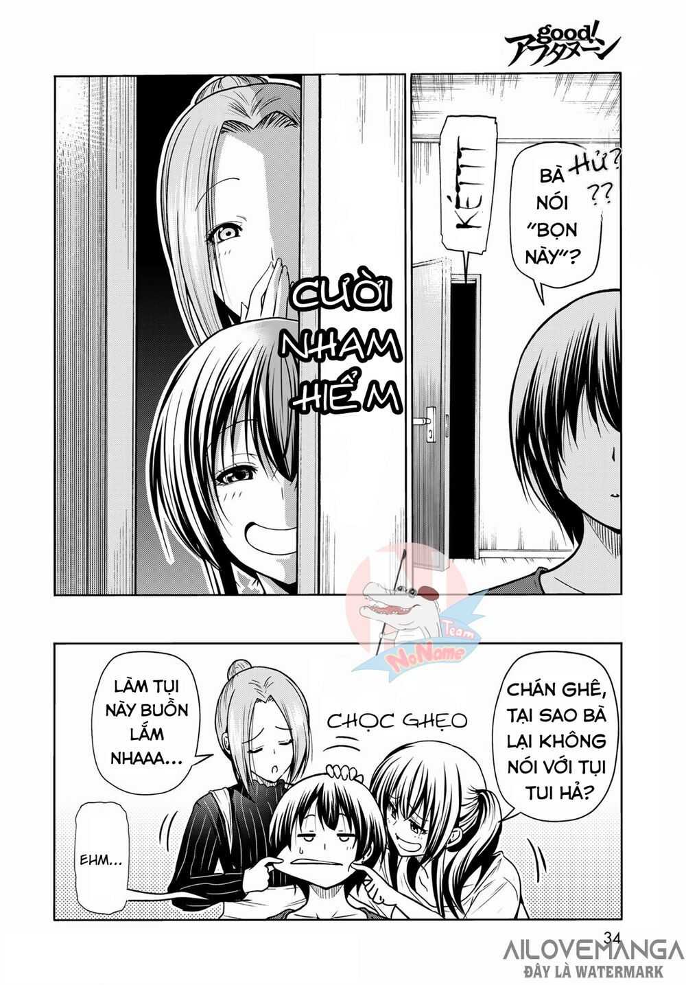 cô gái thích lặn - grand blue chapter 72.1 11