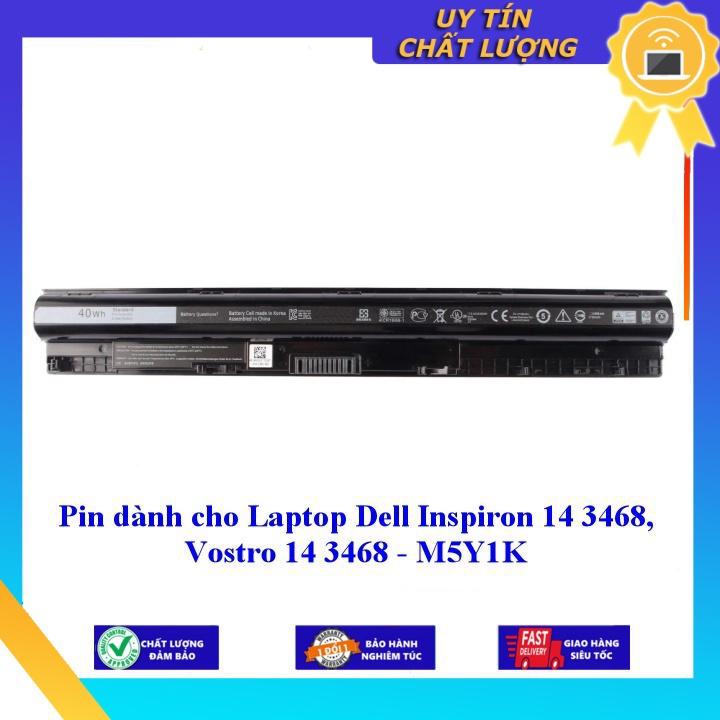 Pin cho Laptop Dell Inspiron 14 3468 Vostro 14 3468 - M5Y1K - Hàng Nhập Khẩu  MIBAT829