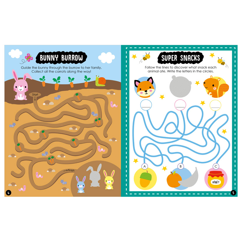 Sách tương tác sticker – Mê cung - Mazes (Sticker activity book)