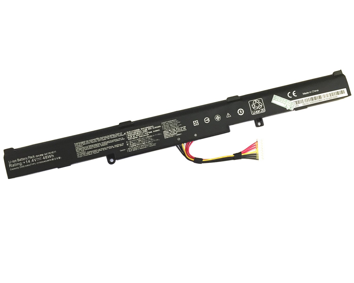 Pin dành cho Laptop ASUS ROG STRIX GL753V GL753VE GL752VW FX53VD GL553VD GL553VD GL553V - A41N1611