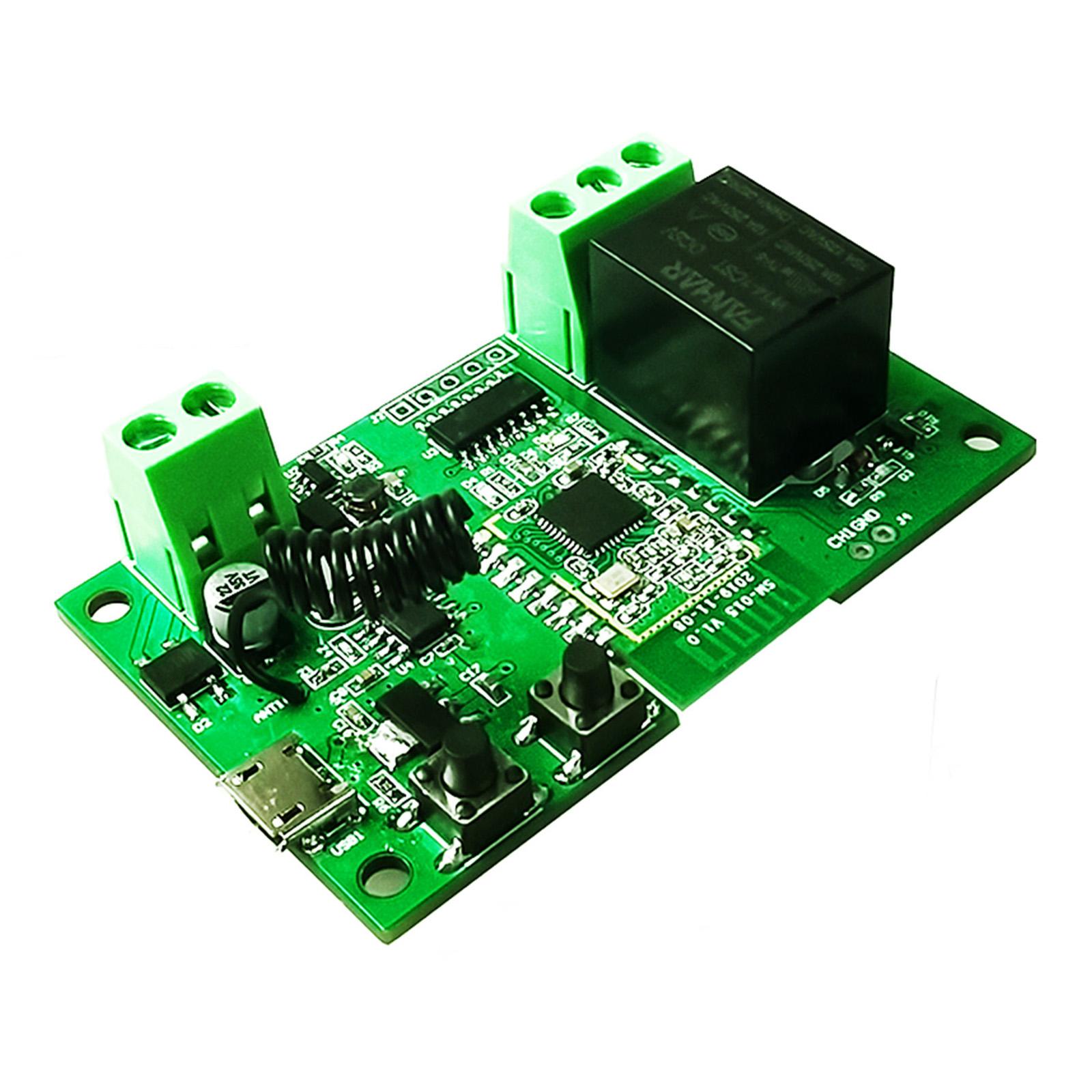 Tuya and eWeLink ZigBee WiFi Switch Wireless Relay Module Smart Home Automation Modules Phone APP Remote Control Timer Switch Compatible with Alexa Google Home Voice Control for Access Control System
