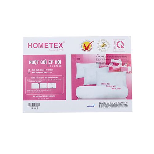 Ruột gối đầu ép hơi size 40x60cm Hometex chính hãng