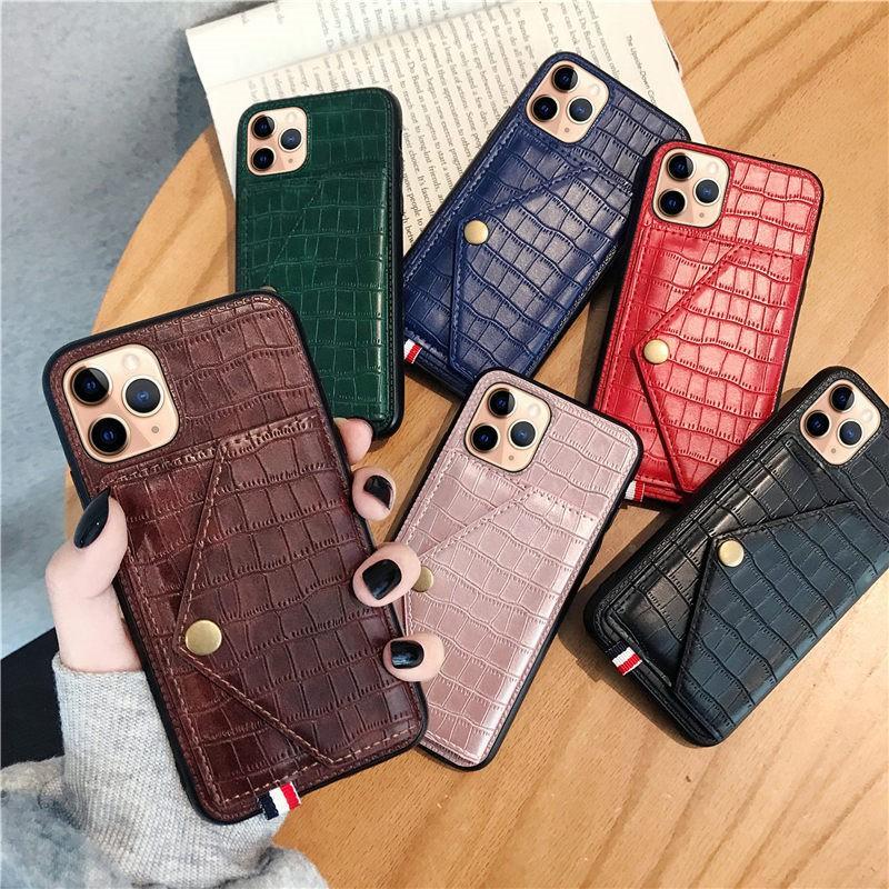 Bao Da Nắp Gập Có Ngăn Đựng Thẻ Cho Iphone Xs Max X Xr 8 7 6 6s Plus Se 2020