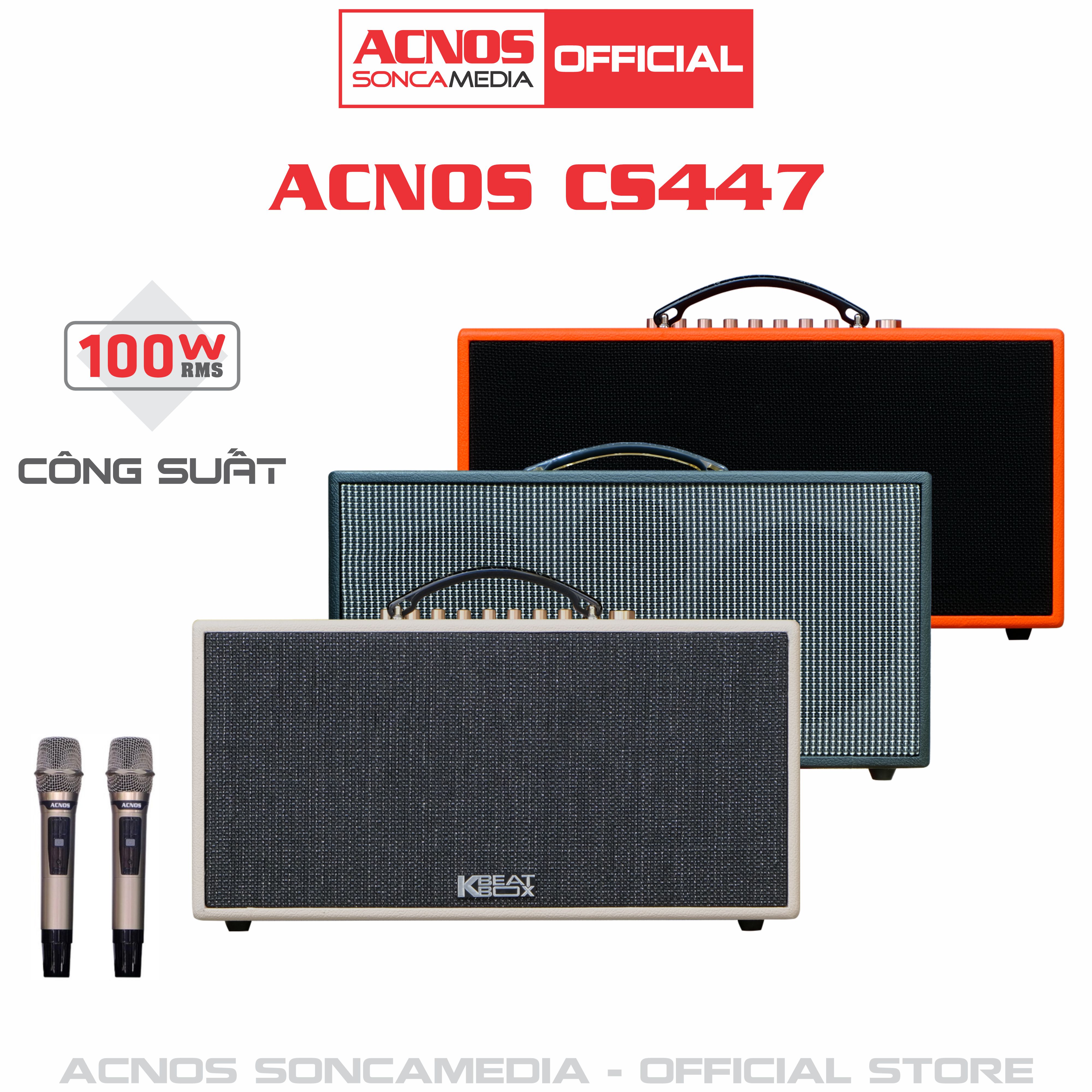 Dàn âm thanh di động xách tay ACNOS CS447