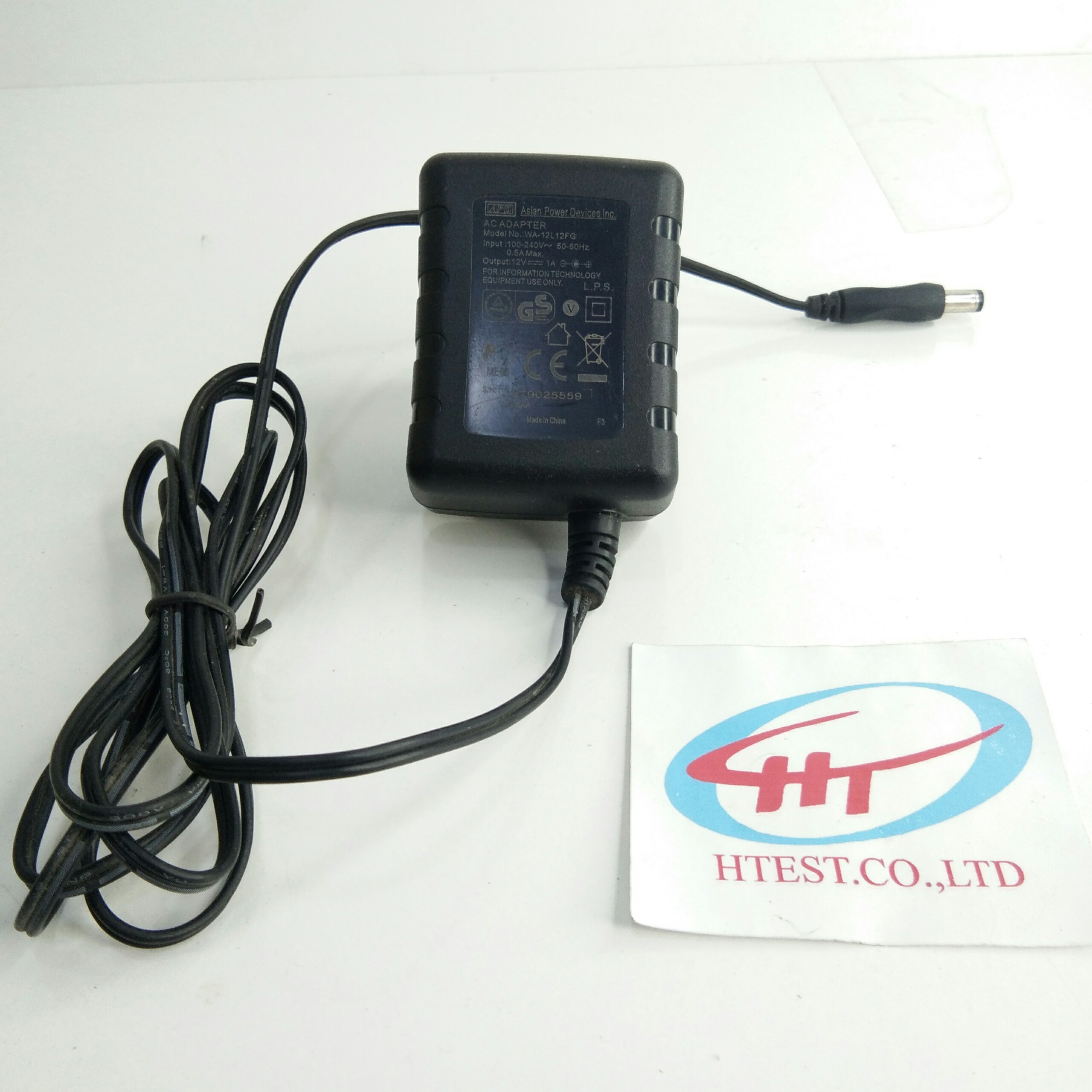 Nguồn 12V-1A chuôi lớn dành cho Camera, đầu thu AVG, K+