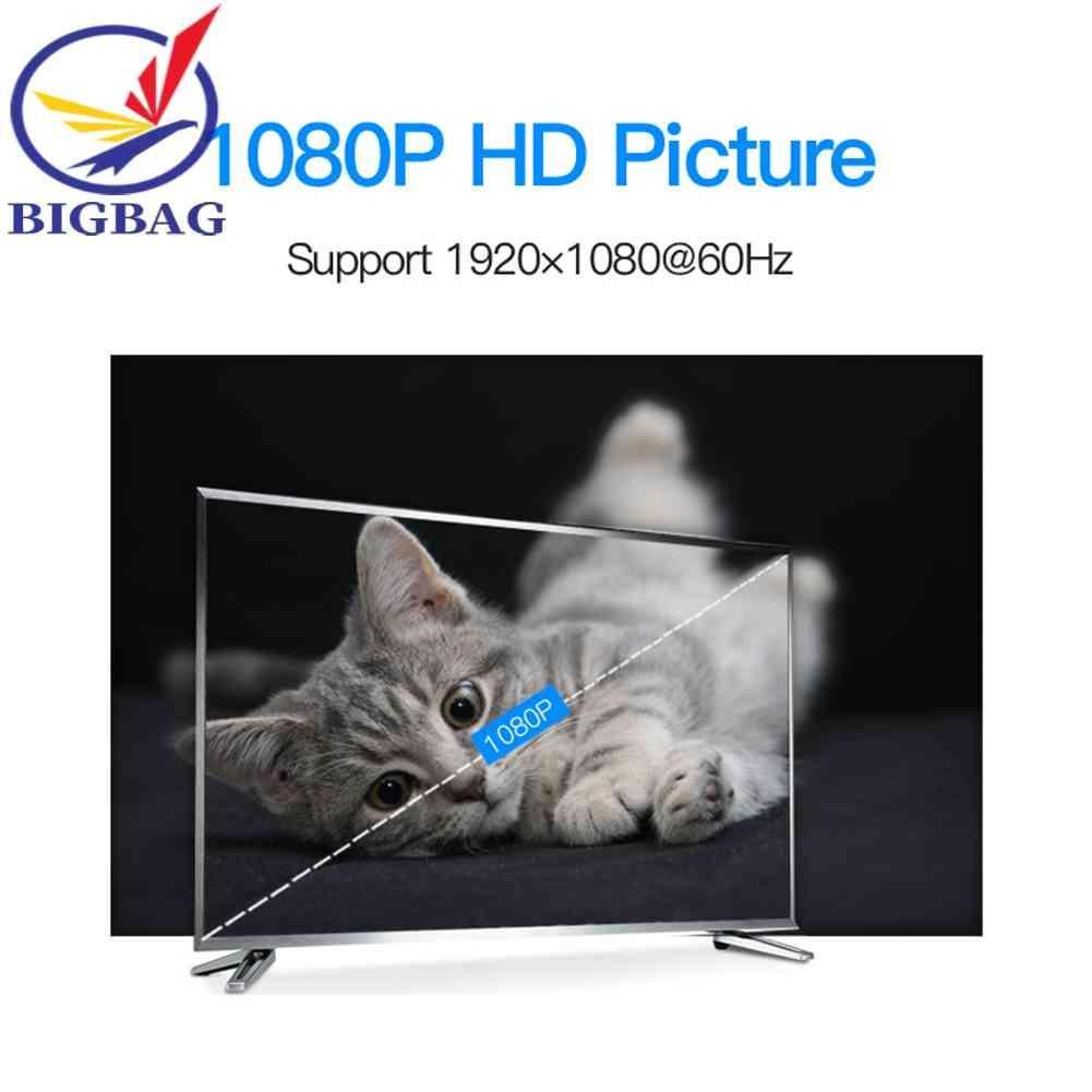 Cáp ChuyểN ĐổI 1.8m Mạ VàNg 1080P DP Sang HDMI-com