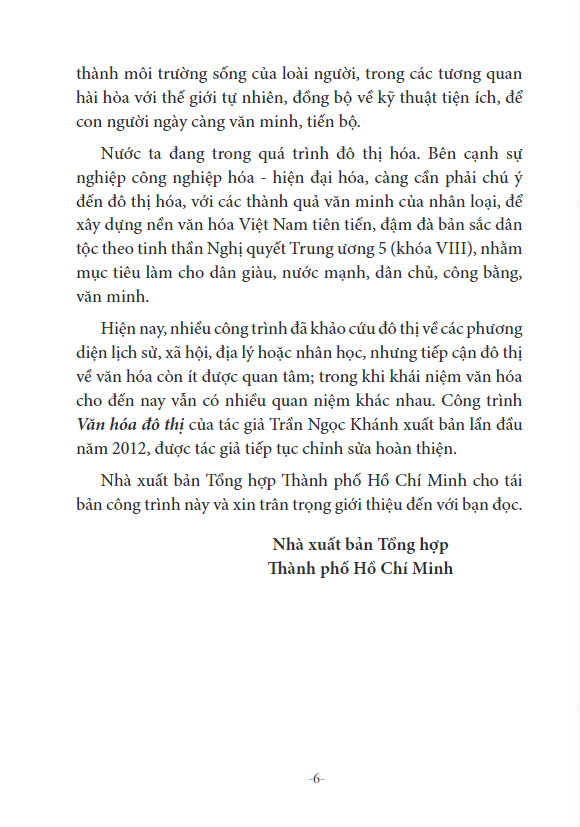 Văn Hóa Đô Thị