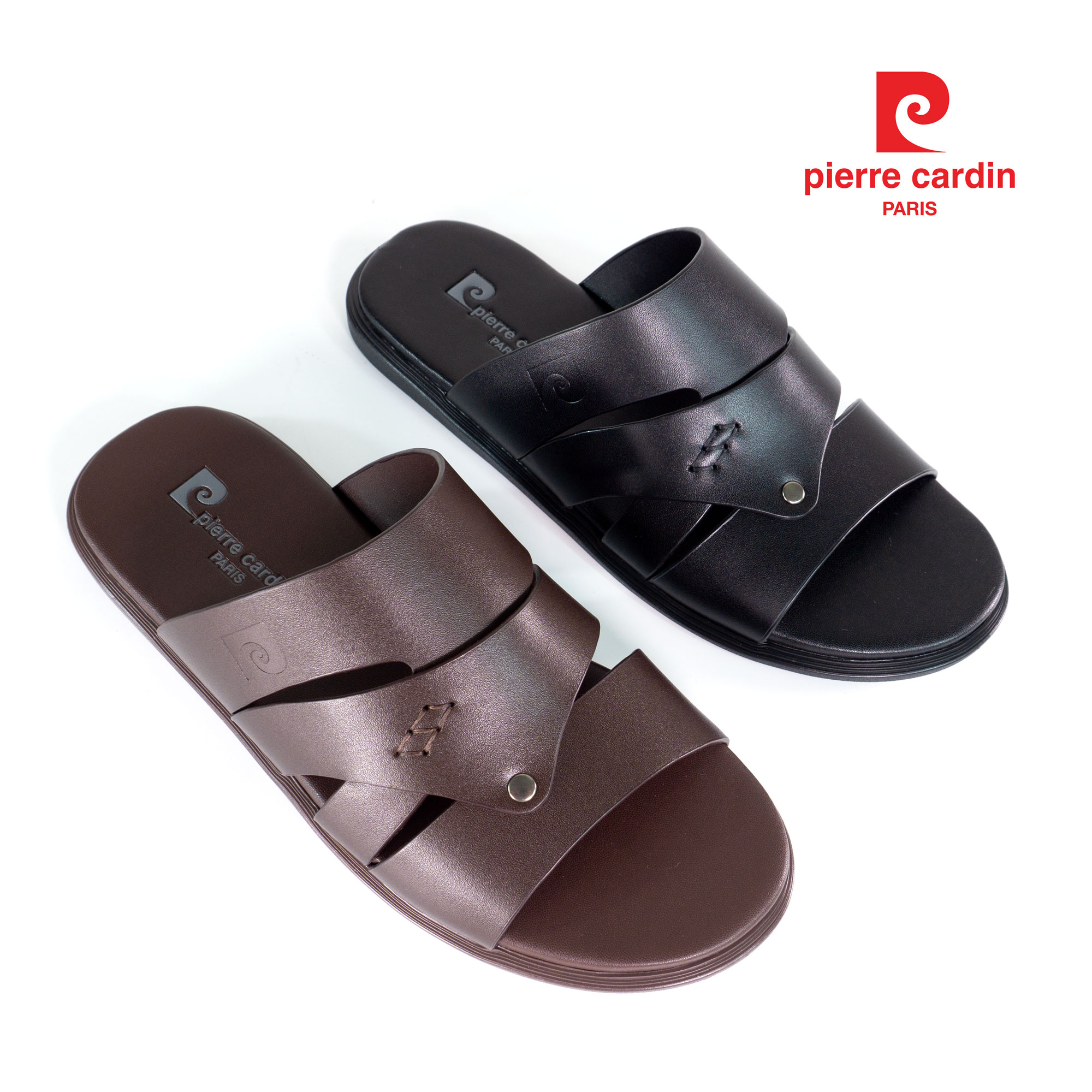 Dép Sandal Nhấn Quai Cách Điệu Pierre Cardin - 163