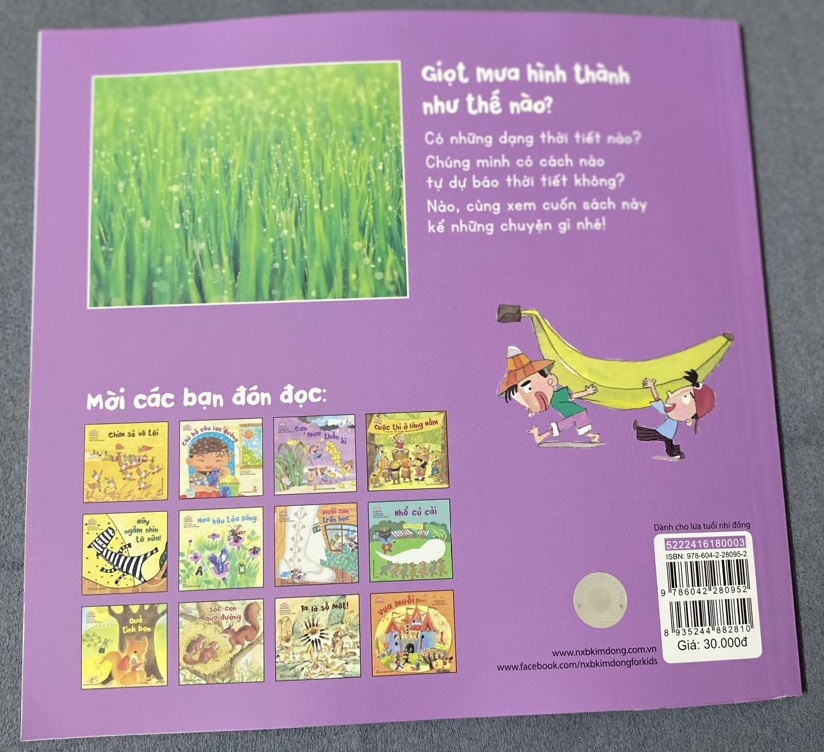 Sách - Kính vạn hoa thiên nhiên: Cơn mưa thần kì