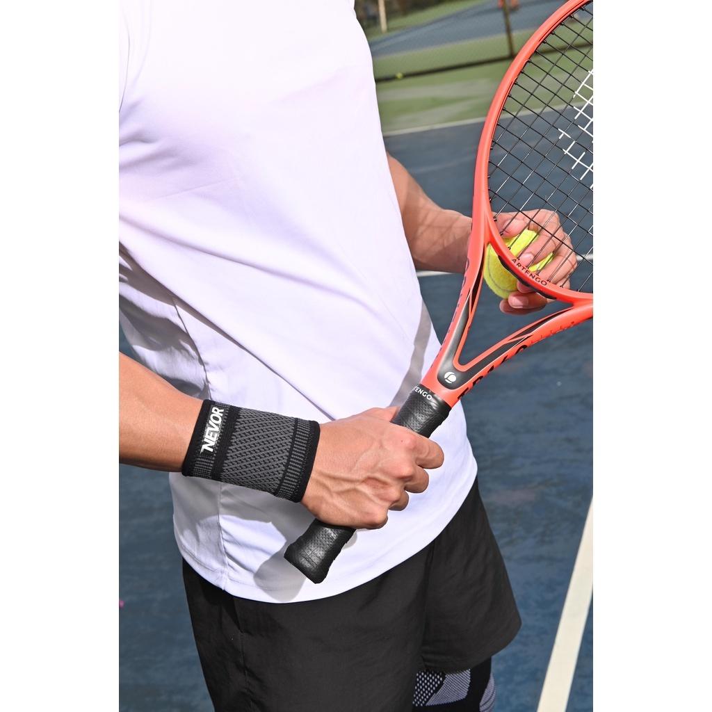 Bó cổ tay Nevor BQT04 co dãn 4 chiều giảm thiểu chấn thương, hỗ trợ phục hồi cho Gym, Cầu lông, Tennis, Bóng rổ...