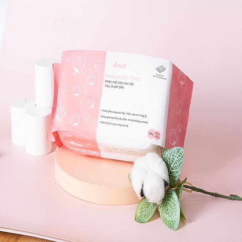 Khăn mặt khô Cao Cấp, khăn lau mặt dùng 1 lần an toàn cho mọi loại da