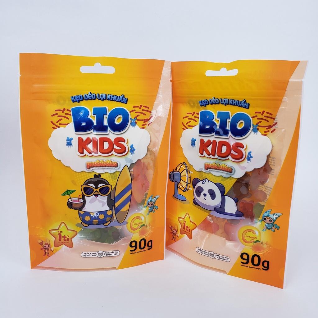 Kẹo Dẻo Lợi Khuẩn BIO KIDS Giúp Trẻ Ăn Ngon, Tiêu Hóa Tốt, Tăng Khả Năng Hấp Thụ Dưỡng Chất - Túi 90g