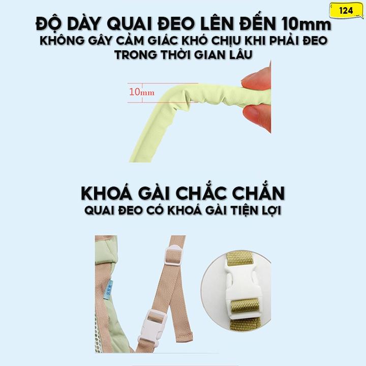 Đai Địu Em Bé Đi Xe Máy Đỡ Cổ Đa Năng Gọn Nhẹ Dành Cho Trẻ Sơ Sinh Nhiều Màu Sắc 124