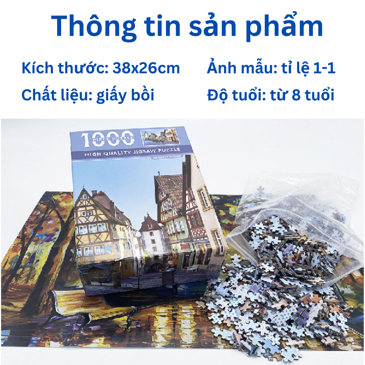 Tranh Xếp Hình 1000 Mảnh Mini, Tranh Ghép Hình 1000 Mảnh Ghép, Jigsaw Puzzle 1000 Pieces, Puzzle 1000 Mảnh Ghép Mini, Bộ Tranh Ghép Xếp Hình 1000 Pcs Cho Người Lớn Và Trẻ Em