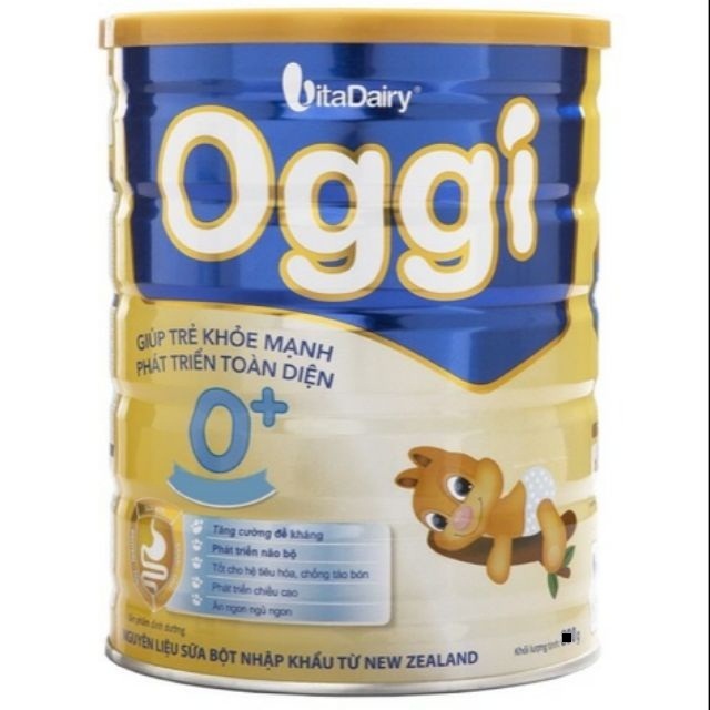 Sữa Oggi 0+ 400g - Giúp trẻ khoẻ mạnh phát triển toàn diện