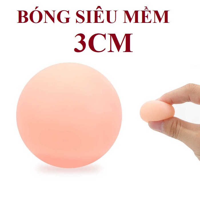 Bóng Siêu Mềm 3cm Massage Vật Lý Extender Beads Soft Head BCS21 Bi 3cm