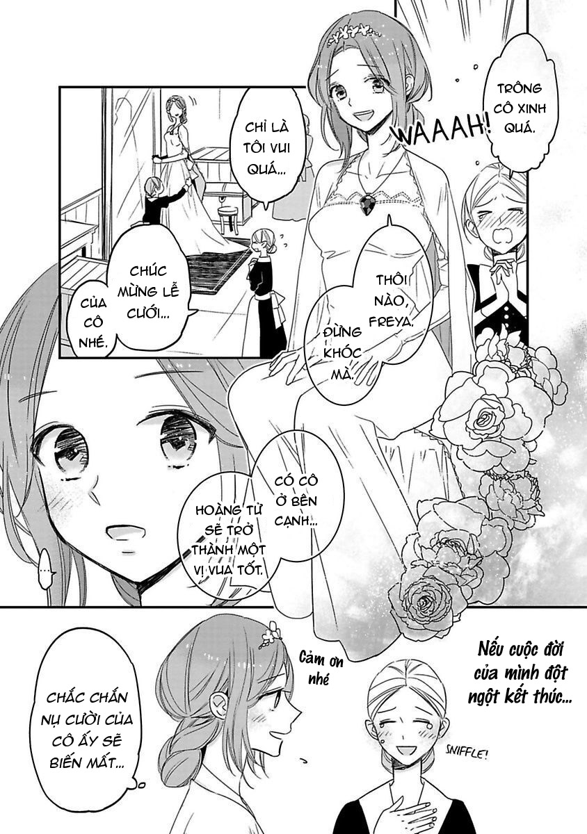 thái tử bạo chúa ở thế giới khác muốn cưới tôi ~ tên sói đen muốn cầu thân cô phù thủy tái sinh chapter 6.1 11