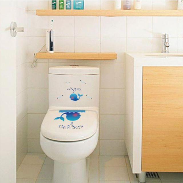 Tranh dán trang trí tủ lạnh, toilet