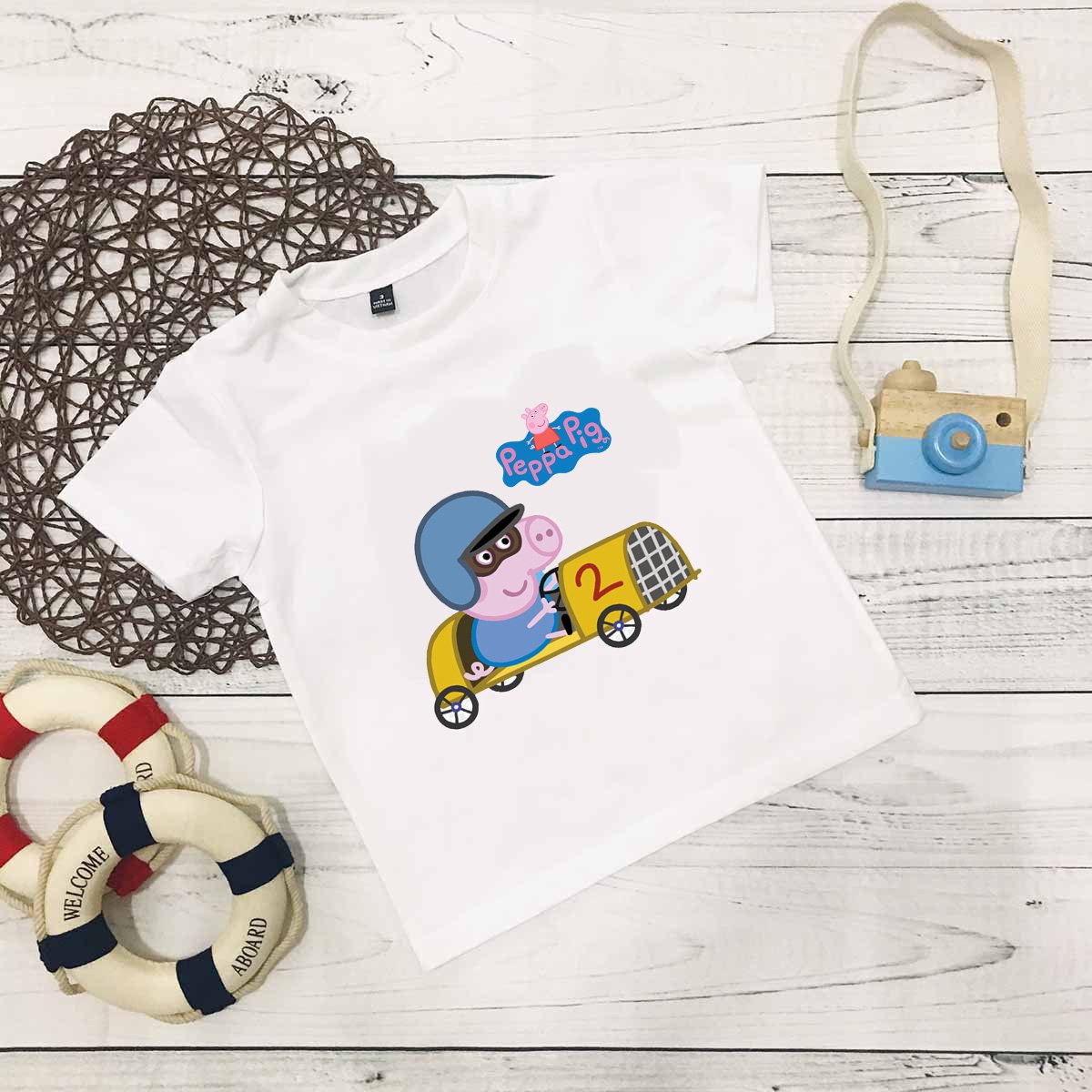 Áo thun Heo Peppa cho bé dễ thương