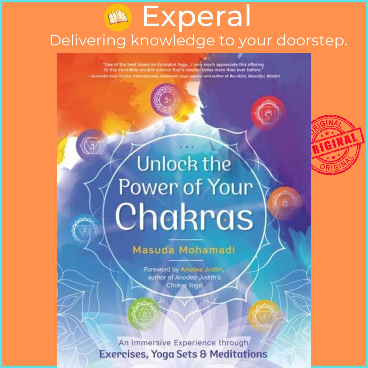 Sách - Unlock the Power of Your Chakras - An Immersive Experience through Exe by Masuda Mohamadi (UK edition, paperback)