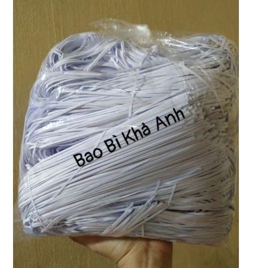 Giấy rơm giấy vụn trang trí hộp quà 500gram và 1kg Hàng loại 1 siêu đẹp