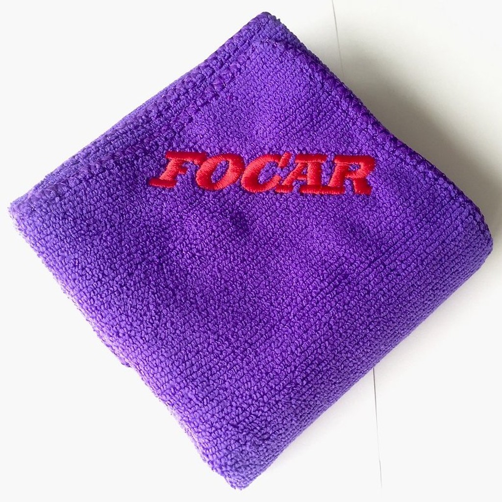 Khăn lau xe ô tô FOCAR chất liệu Microfiber size 32x36cm