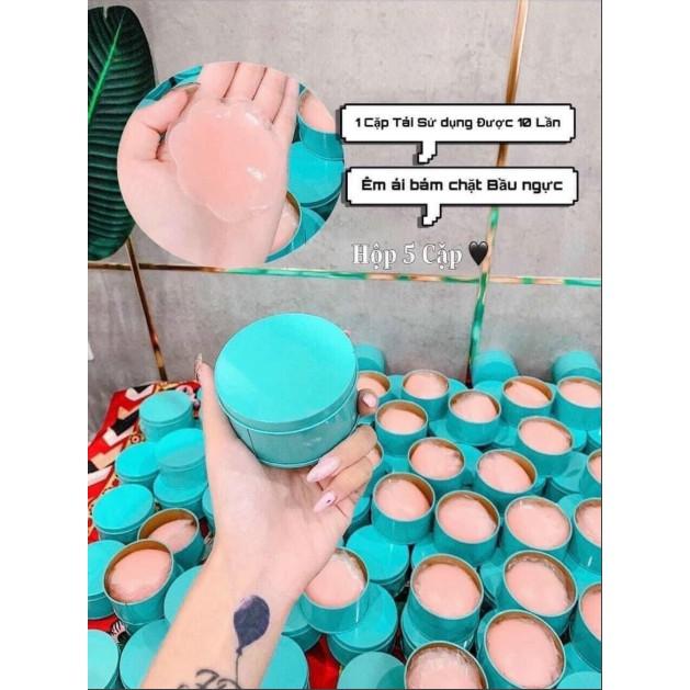 HOT-HỘP 5 ĐÔI MIẾNG DÁN NGỰC SILICON SIÊU MỀM 1401 - CHILLHOUSE