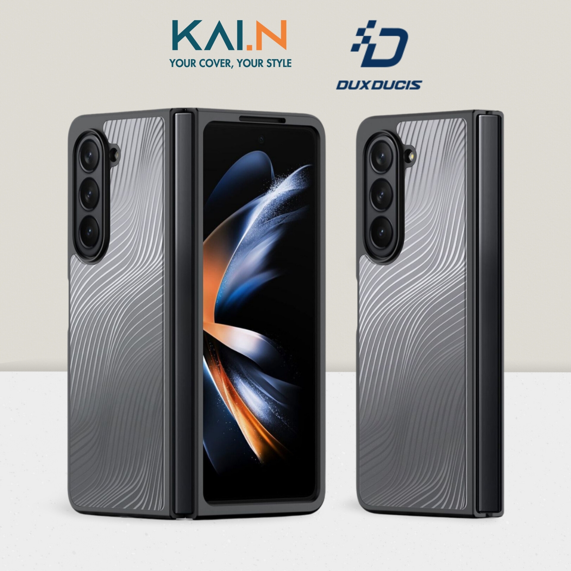 Ốp Lưng Case Dành Cho Samsung Galaxy Z Fold 5 5G, Dux Ducis Aimo - HÀNG CHÍNH HÃNG