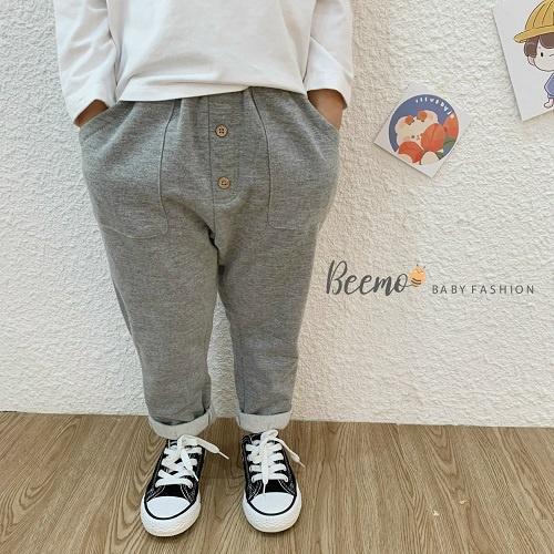 Quần Dài Bé Trai Sành Điệu Chất Nỉ Siêu Mềm Hàng Thiết Kế Beemo Xịn Mịn