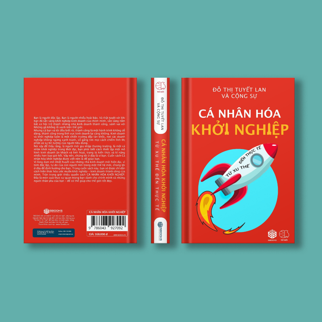 Sách - Cá Nhân Hóa Khởi Nghiệp (Đỗ Thị Tuyết Lan và Cộng Sự) - Sbooks