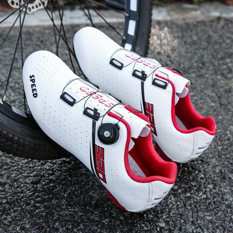 2023 Giày đi xe đạp MTB Road Bike Boots Color: 206-rubber-white Shoe Size: 36