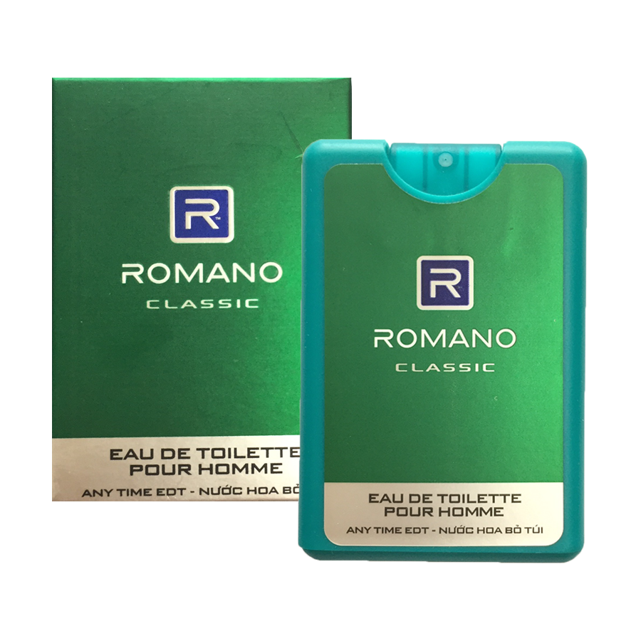 Bộ 2 Chai nước Hoa Romano Classic (18ml*2)