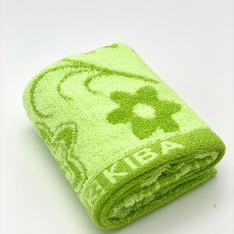 Khăn Mặt KIBA Họa Tiết Hoa Sao Xinh Xắn Cỡ To 32x49cm, Chất Cotton Dày Dặn, Êm, Mềm, Thấm Hút Tốt