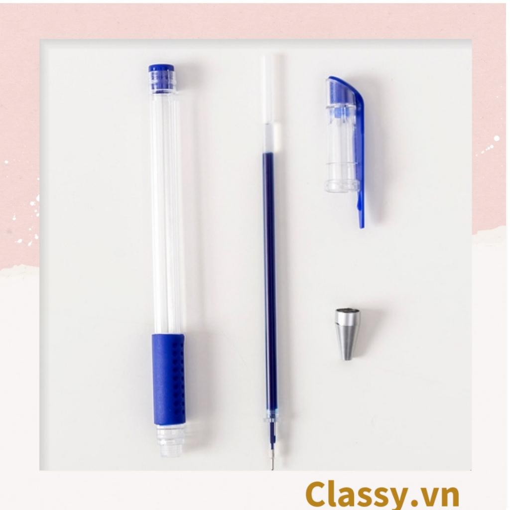 Bút Nước Gel 0.5 Màu Mực Đen Xanh Đỏ Classy PK492