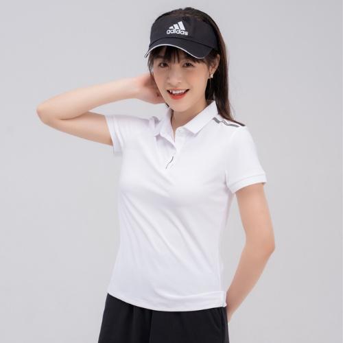 Áo polo nữ YODY phông tay ngắn, cổ bẻ, vải cotton airy cool phong cách thể thao SAN5002