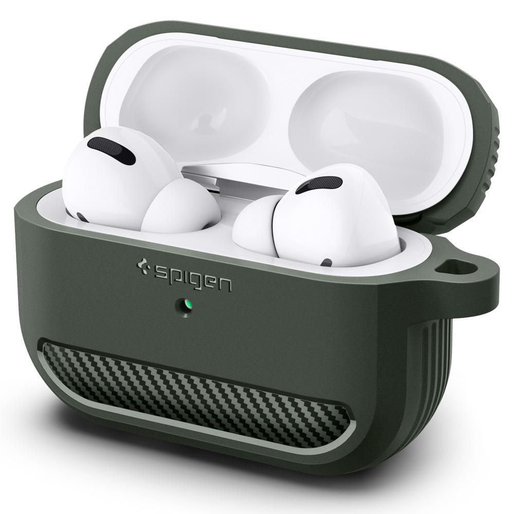 Ốp Spigen dành cho Apple AirPods Pro Rugged Armor - Hàng Chính hãng