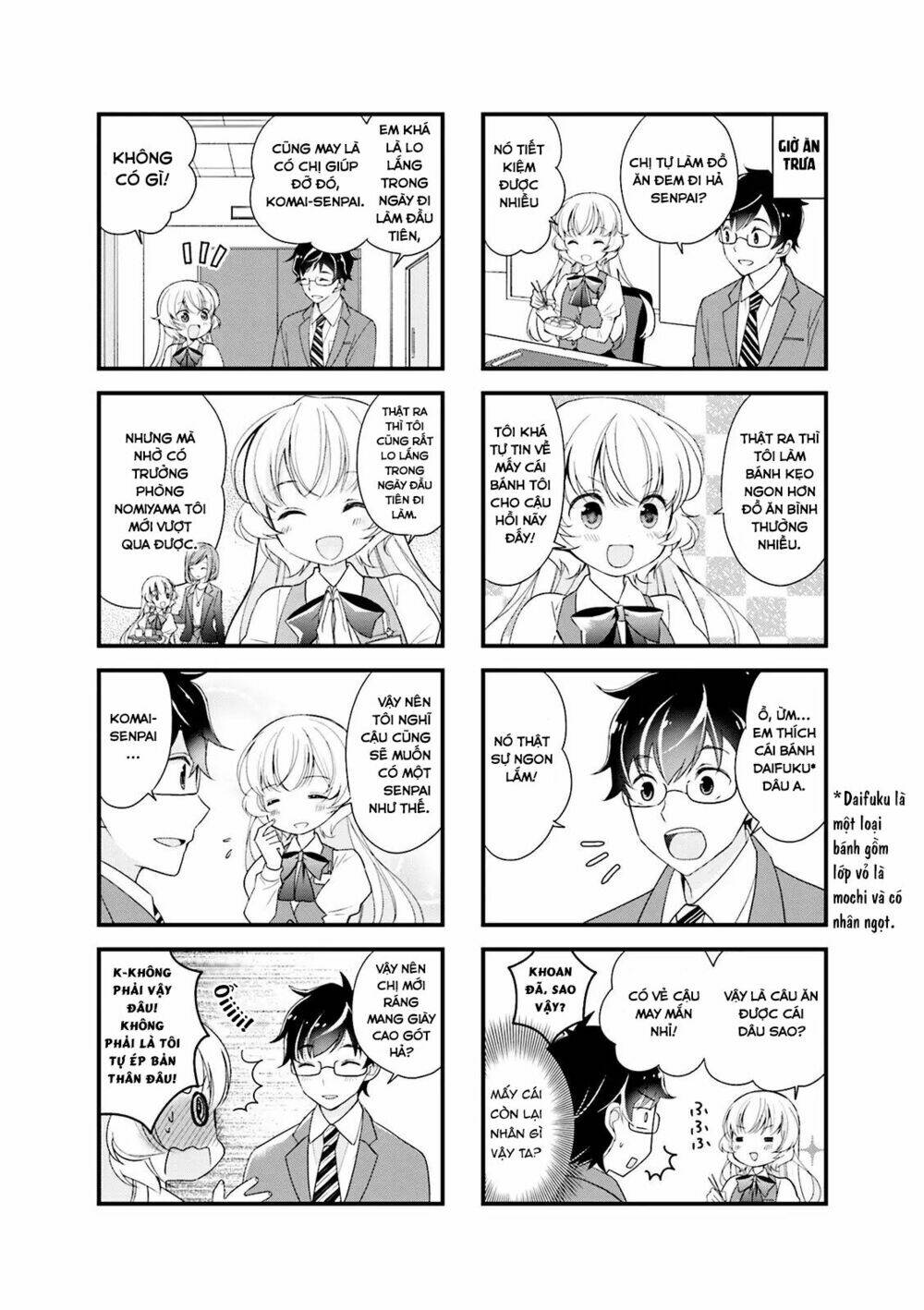 senpai nhỏ nhắn của tôi rất dễ thương chapter 1 6