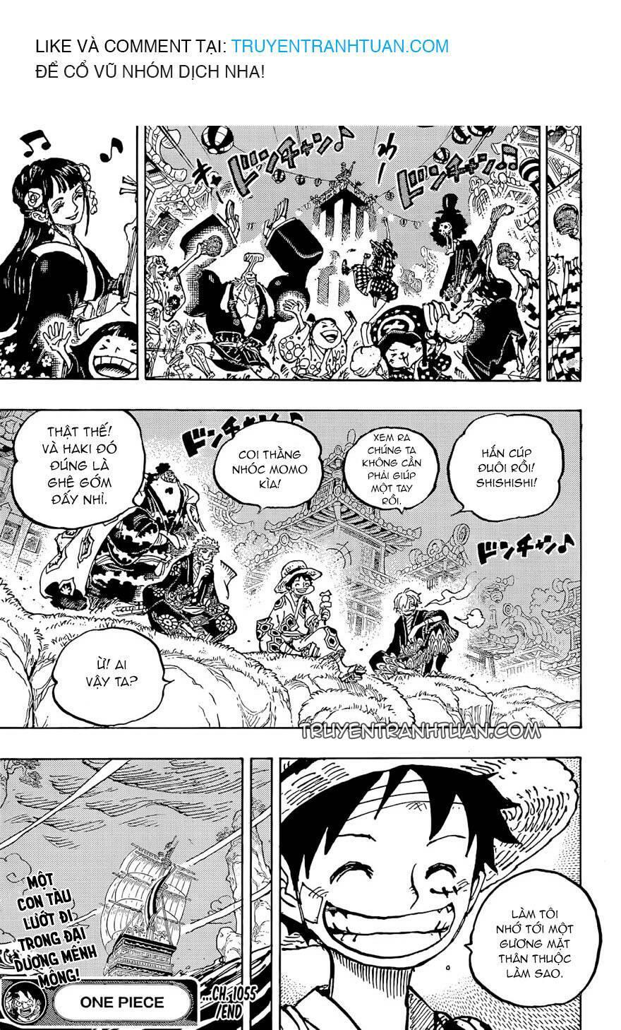 đảo hải tặc - one piece chapter 1055 17