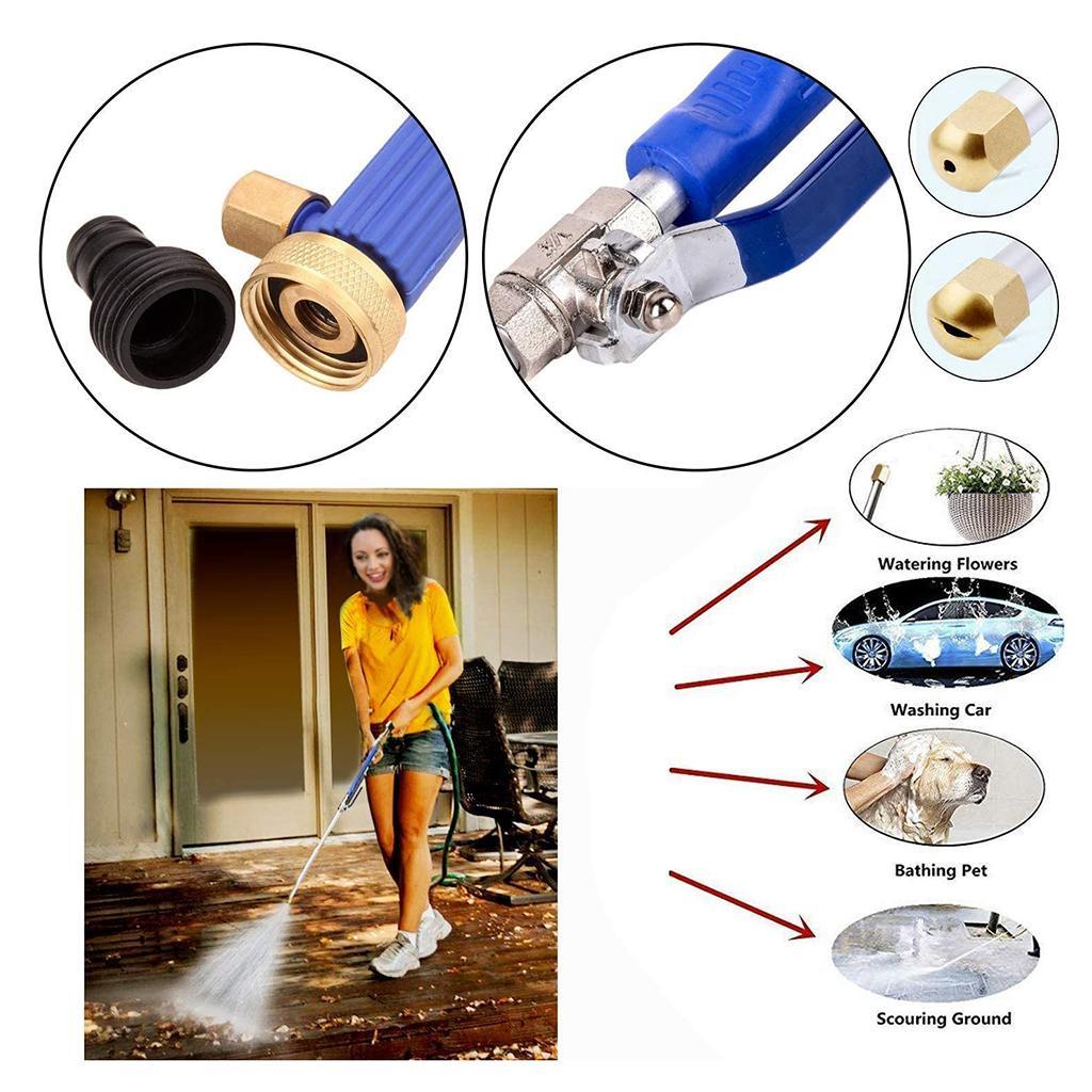 High Pressure Hose Pipe Nozzle Pets Car Washer Spray